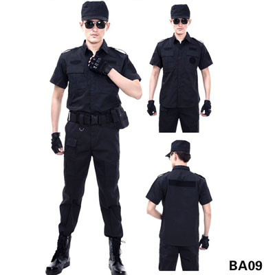夏裝短袖保安服制服特訓服