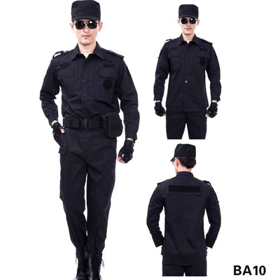 夏裝長袖保安服制服特訓服