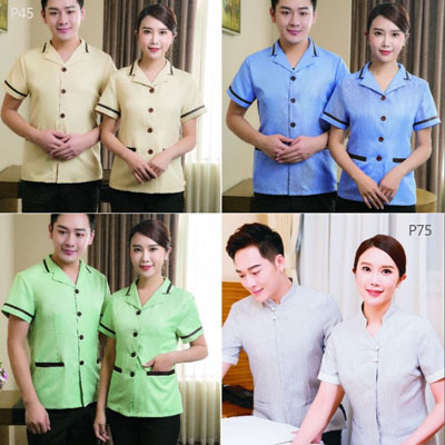 房產樓盤物業保潔工作服夏裝款式圖片