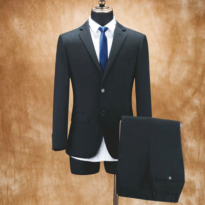 高檔西服男裝定制工作服款式圖片