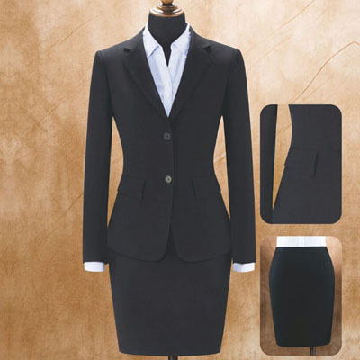 高檔西服女裝定制工作服款式圖片