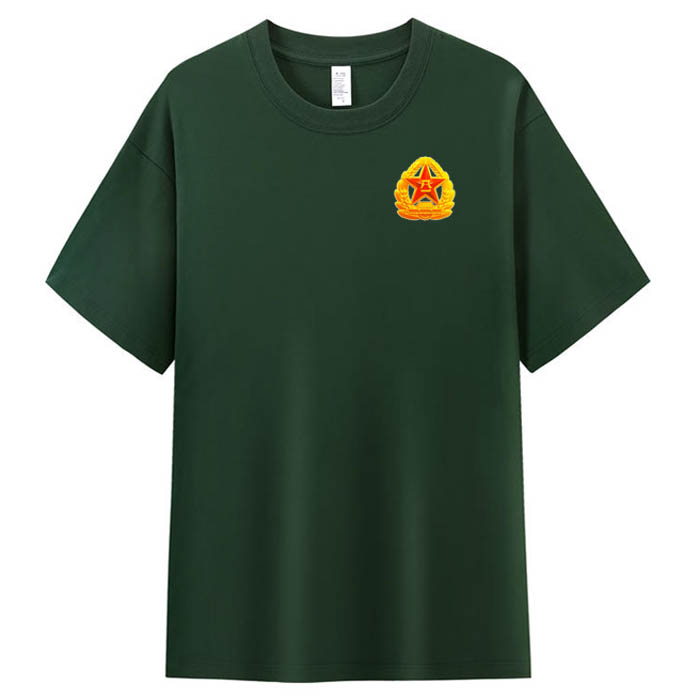 81战友聚会服装印字-退伍军人服装-老兵纪念衫八一文化衫印字图案