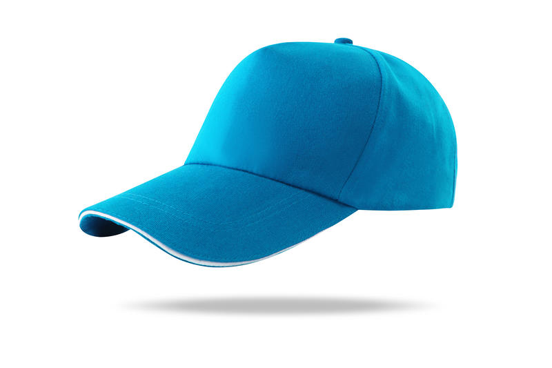 蓝色工作帽