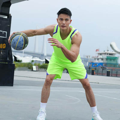 村超村BA篮球赛队服-新型运动面料篮球服球队队服篮球比赛服定制印字号码lingdong80430250