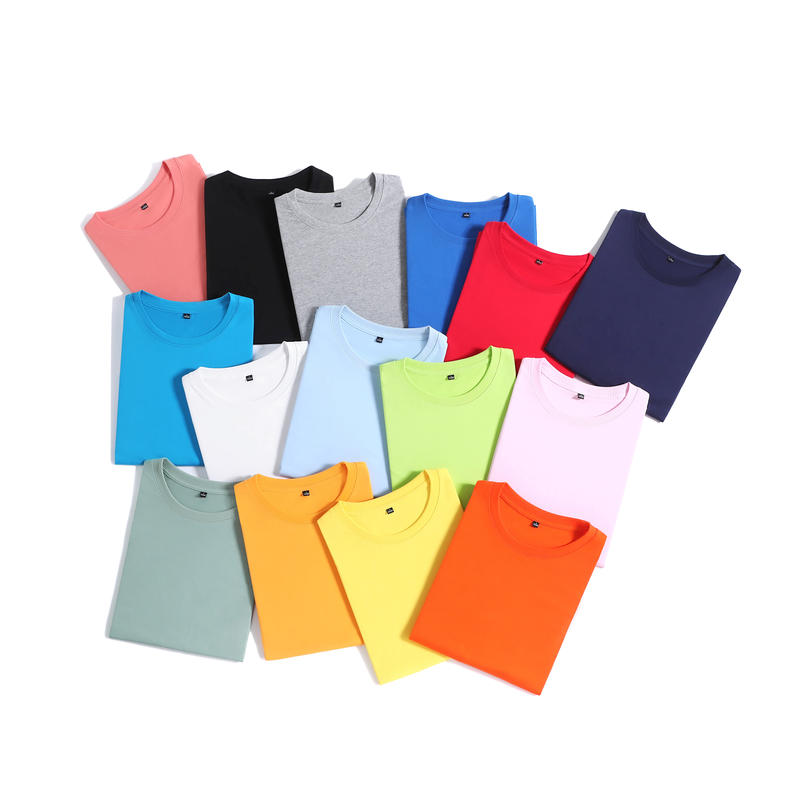 各种T恤颜色图