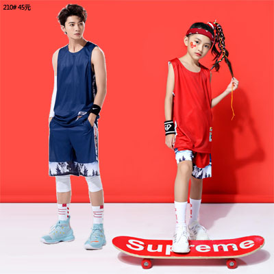 中國風籃球服青少年球衣復古運動服soubB210款