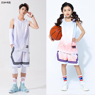 中国风篮球服青少年球衣国潮运动服soubB211款