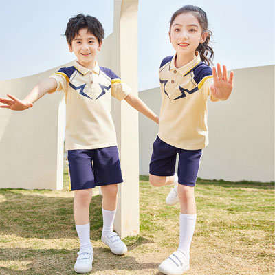 新款幼儿园园服夏装小学生校服套装夏天短袖T恤班服tangyuan2218.php