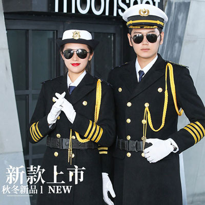 形象崗禮賓服保安呢子大衣加厚