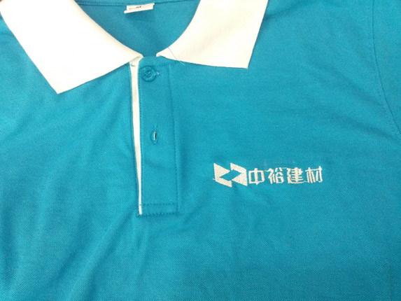 工作服logo绣字图片