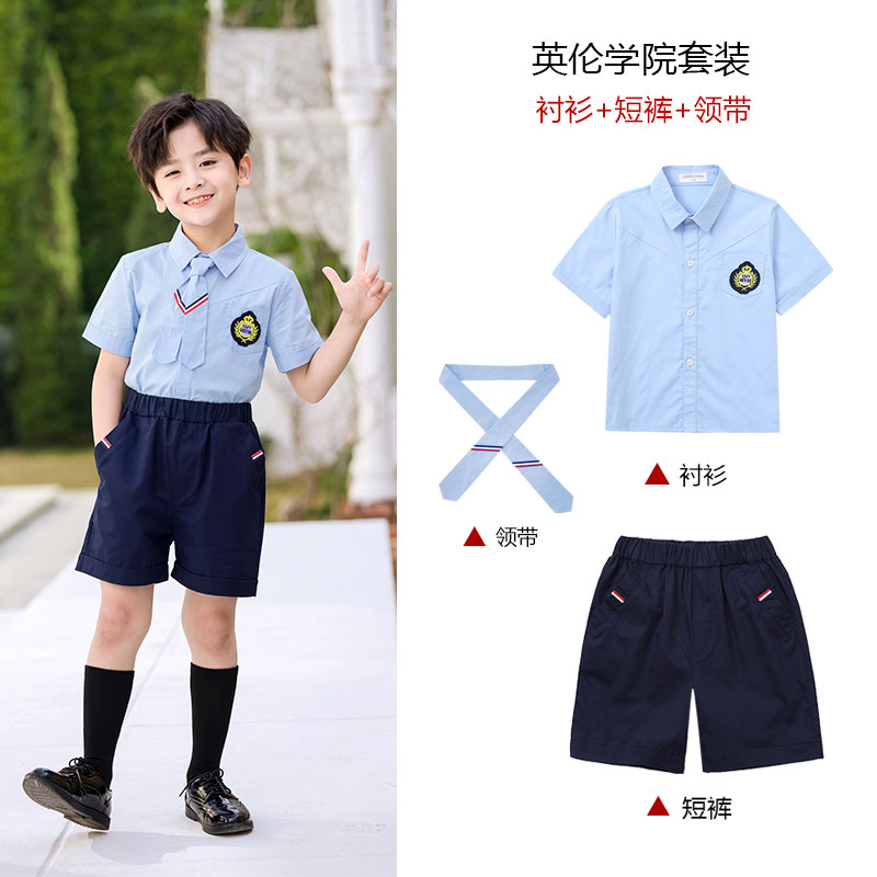 海军校服水手服小学生班服幼儿园园服款式图4