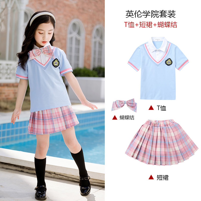 海军校服水手服小学生班服幼儿园园服款式图7