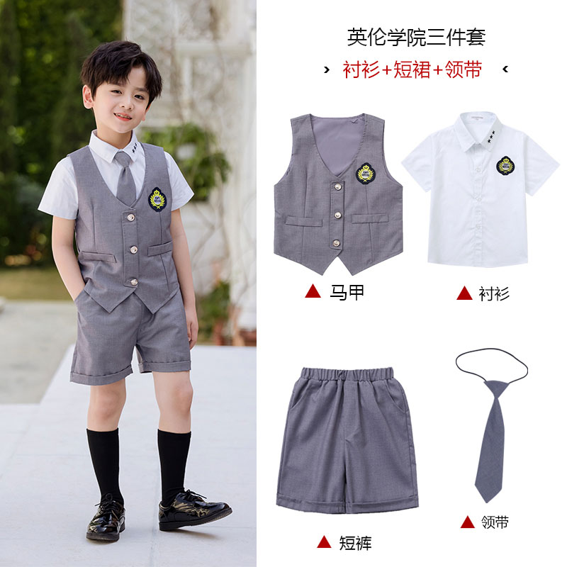 海军校服水手服小学生班服幼儿园园服款式图2