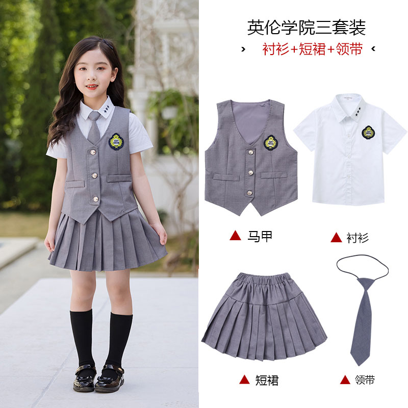 海军校服水手服小学生班服幼儿园园服款式图3