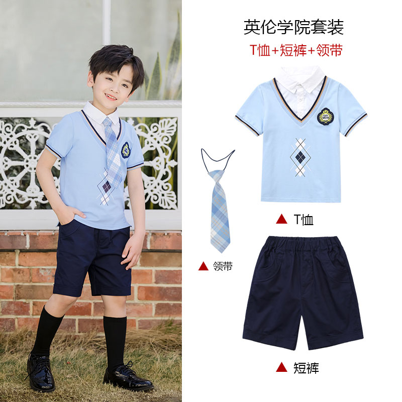 海军校服水手服小学生班服幼儿园园服款式图4