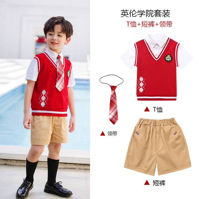 海军校服水手服小学生班服幼儿园园服款式图6