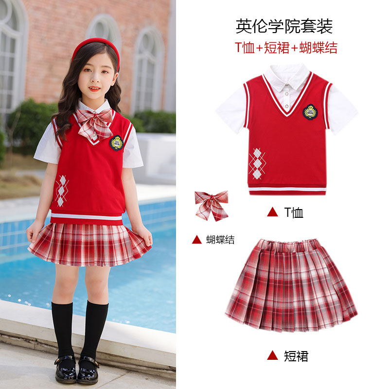 海军校服水手服小学生班服幼儿园园服款式图7