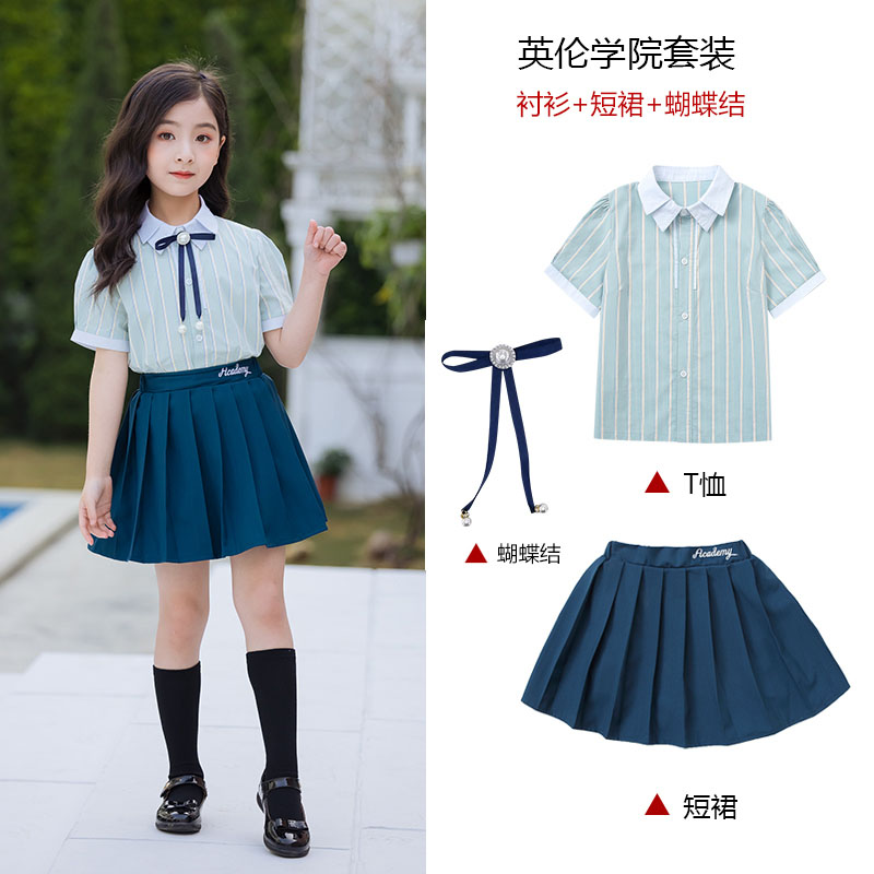 海军校服水手服小学生班服幼儿园园服款式图9