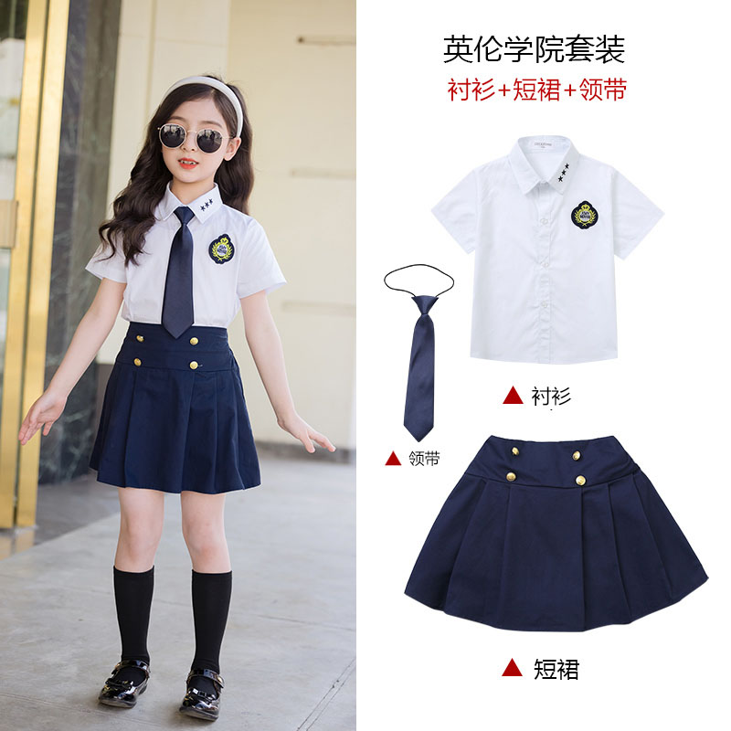 海军校服水手服小学生班服幼儿园园服款式图8