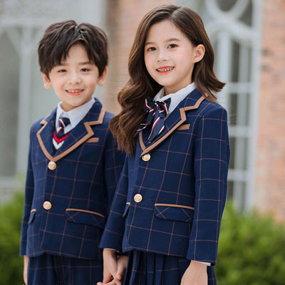 英倫校服小學生西服班服定制
